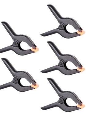 5 Pcs Small Backdrop Spring Clamp Plastic Background Holder