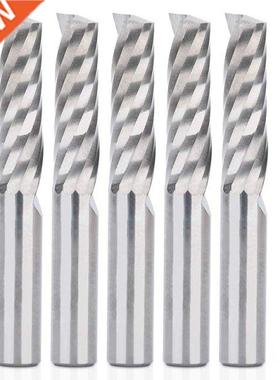 5Pcs Up Down Cut 6MM Spiral Solid Carbide CNC Router Endmill
