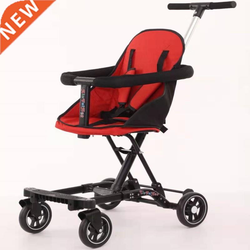 2020 Baby walker light four wheel baby stroller folding port