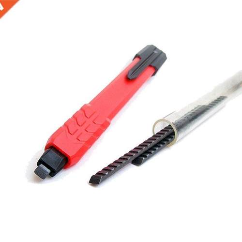 Automatc Woodworkng Pen wth 2 Reflls, Flat Lead, Durable