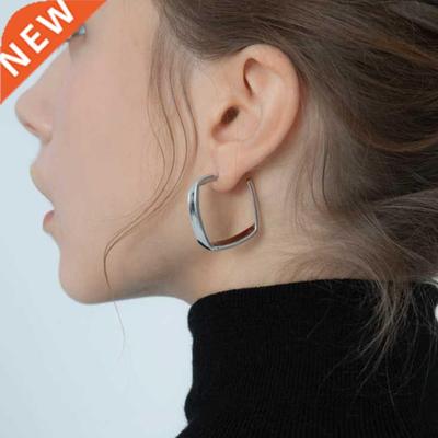Square Earrings Women Fashion Ear Jewelry Big Piercing Earr