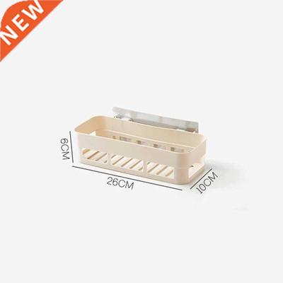 Free Punching Bathroom Shelf Vanity Storage Rack Bathroom Wa