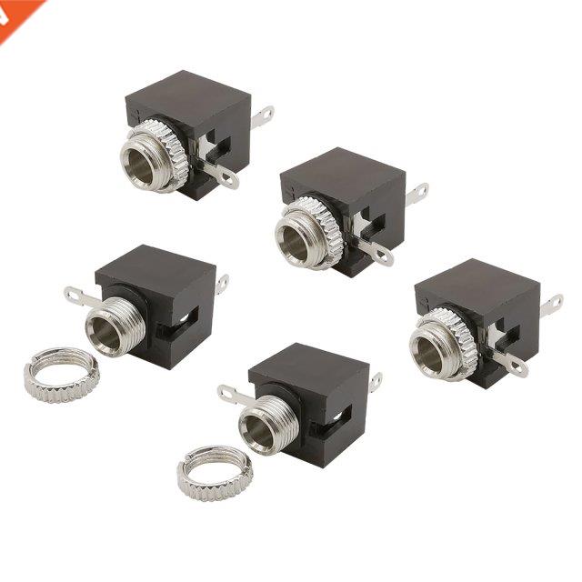 5Pcs PJ-301M 3.5mm 3 Pin Female Jack Socket Audio Connector