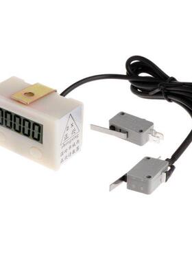 5 Digit LCD Digital Electronic Punch Counter With Microswitc