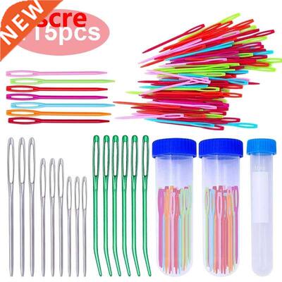 115Pcs Yarn Large Eye Blunt Needles Set Crafting Knitting W
