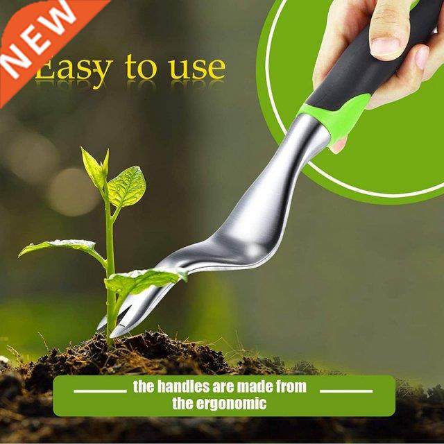 2 Pack Hand Weeder Tool Garden Weeding Removal Gardening Wee