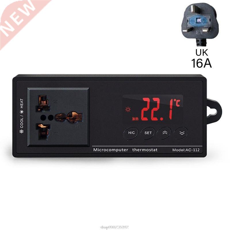 16A AC-112 Outlet Thermostat Digital Temperature Controller