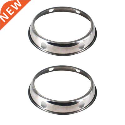2X Universal Wok Pan Support Rack Stand Wok Ring/ Round Bott