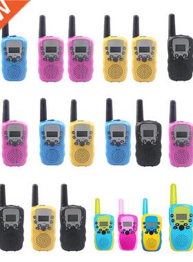 2PCS Kids Walkie Talkie celular Handheld Transceiver Highlig