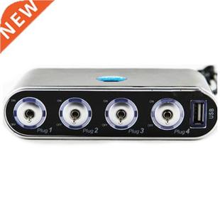 USB Splitter LED Licht zwart Controle Way