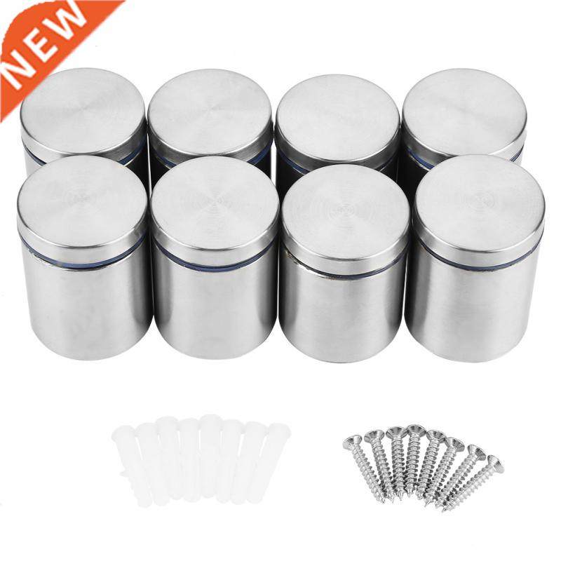 8Pcs M3850mm Advertise Fixing Pin Glass Standoff Mounting Bo