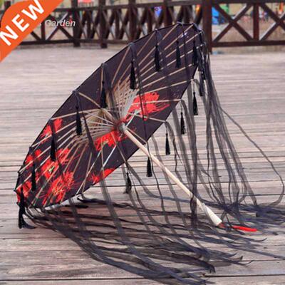 Paraguas de encaje de tela de seda para mujer, accesorios de