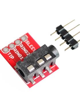 TRRS 3.5mm stereo headphone MP3 audo vdeo mcrophone Block