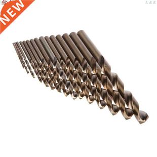 Bit Steel Cobalt Twist HSS Speed M35 Set 15Pcs Drill High