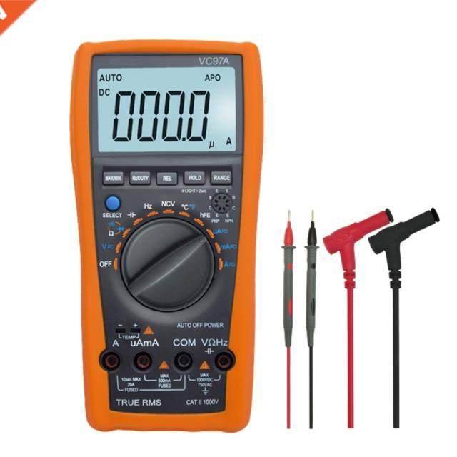 VC97 Digitl Multimeter uto Rnge DC C 1000V M Tempert