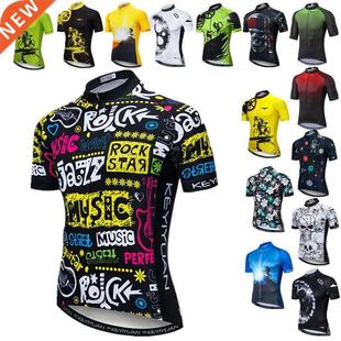 Mens Music Cycling Jersey Clothi Weimostar Jazz Rock