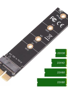PCIE to M2 Adapter NVMe SSD M.2 PCIE X1 Raiser PCI-E PCI Exp