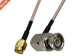 BNC Coa SMA Angle Right Plug Male RG316 1pcs