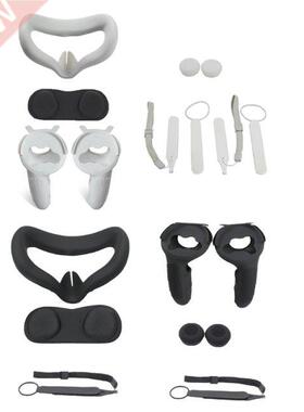 1 Set Anti-Slip Rocker Cap VR Lens Cover Silicone Case Handl