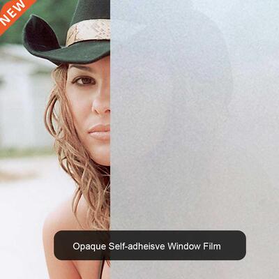 Multiple Sizes Matte Opaque Privacy Window Film Waterproof S