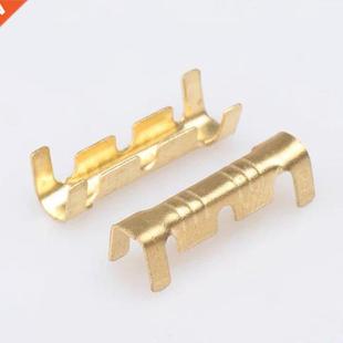 Terminals Teeth Small Kit Crimp Ring Copper shape Pcs 100