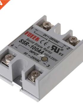 24V-380V SSR-100AA 100A /SSR-10AA 10A DC-AC DC-AC Solid Stat