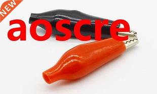 Crocodile Clip Alligator 10Pcs Black Small 2.8cm lot