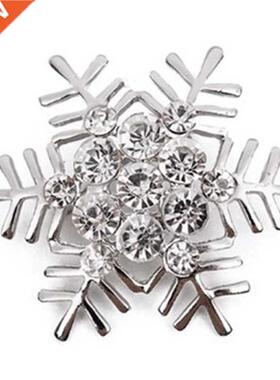 12 Pack Napkin Rings Silver Snowflake Napkin Holder for Chri