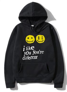 New 19SS CPFM XYZ Hoodie Graffiti Smile Face CPFM.XYZ W.W.C.