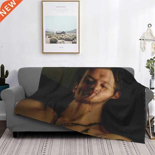 Klaus Mikaelson Plaid Soft Warm Fleece Blanket Ultra Throw