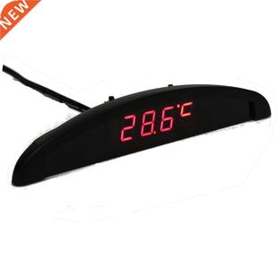 Voltmeter Auto 12V Car Clock LED Luminous Thermometer