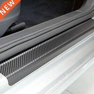 Door Sill Scuff 60x6.8cm Stickers Car Kick 4PCS Anti