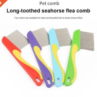 New Protect Flea Comb For Cat Dog Pet Stainless Steel Comfor