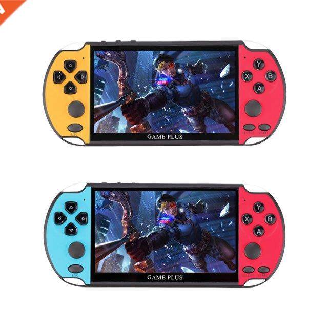 X7 Plus Portable Retro Handheld Game Console 5.1 inch LCD Co