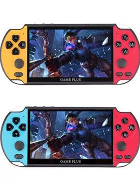 X7 Plus Portable Retro Handheld Game Console 5.1 inch LCD Co