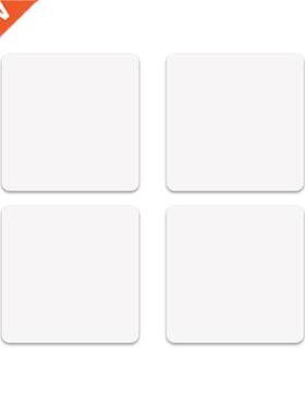 4 Pcs Self Adhesive Mirror Sheets Acrylic Non Glass Mirror T