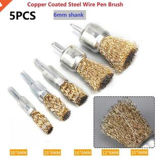 Shank Copper Plating 5Pcs Steel 6mm Stainless Professional