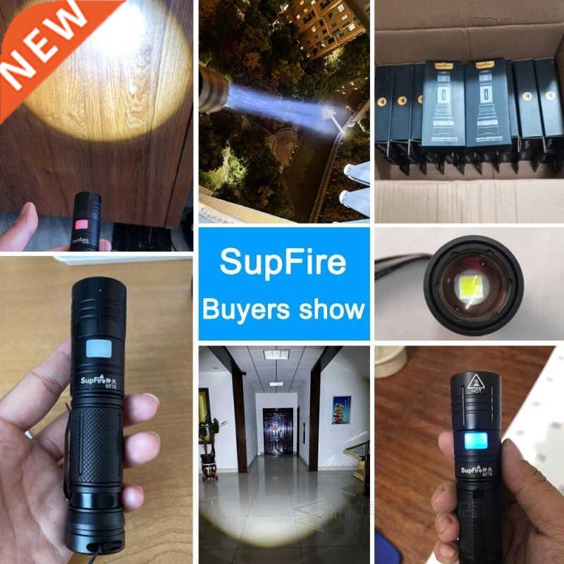 gt75 20w cree xhp70 powerful flashlight with zoom usb rechar