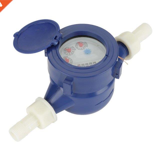 DN15 Garden Home Plastic Cold Water Meter Water Flow Meter w