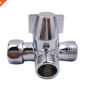 Water Diverter Toilet Three Bidet Adapter way shaped Metal