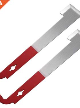 2 Pack Stainless Steel Beekeeping Hive Tool J Hook Bee Frame