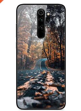 Redmi Note 8 Pro Case Glass Hard Back Cover Xiaomi Redmi No