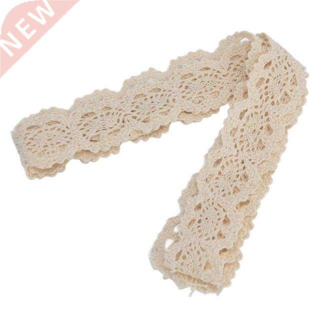 Lace Ribbon Embroidery Lace Beige Net Design for Tablecloth