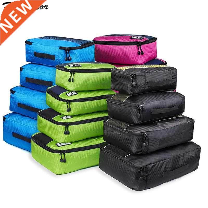 Foxmertor Packing Cubes Fashion Travel Duffle Bag Mesh Pack