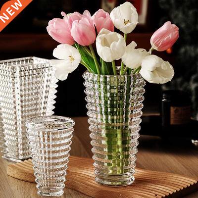 Brght Glass Vase Nordc Creatve Flower Arrangement Dred