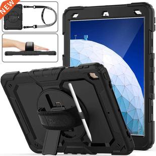 for ipad Air 3 Case with Pencil Holder 360 Rotate Hand Stra