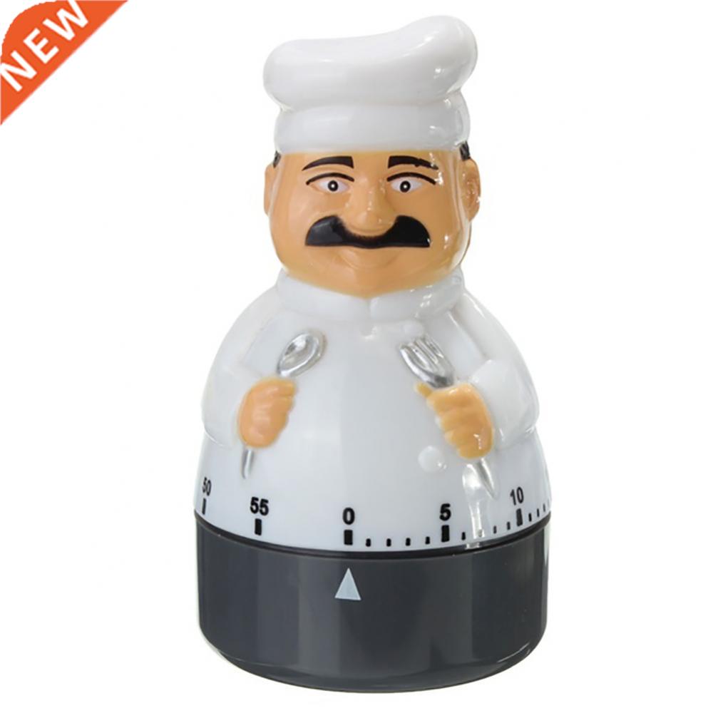 Funny Uncle Chef Kitchen Timer Plastic Mechanical 60 Minutes