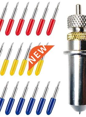 18Pcs Vinyl Cutter Blades Lettering Blade 适用于 Roland/Expl