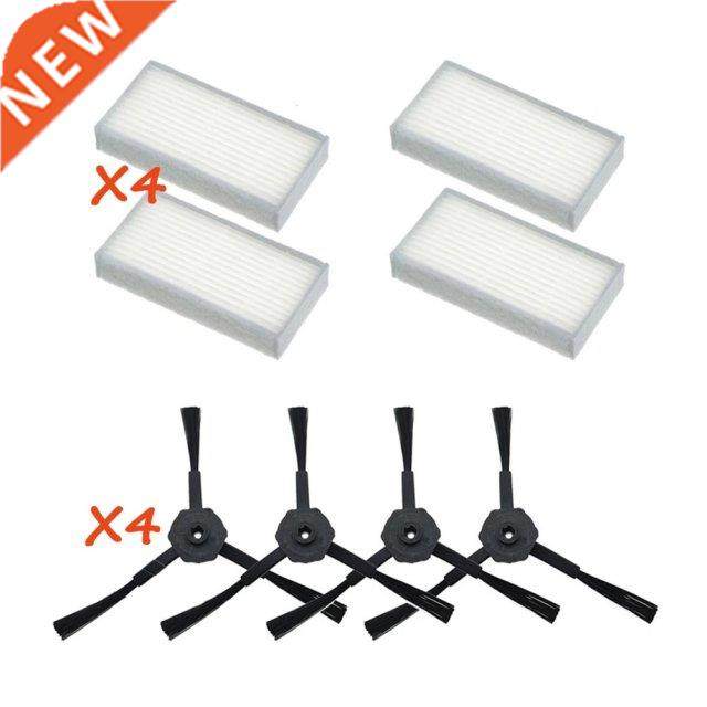 Side Brushes Filters Kit For Panda X500 ECOVACS CR120 Robot