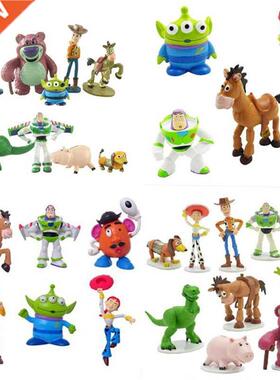 Toy Story 4 Cartoon Figure Toy 2019 Woody Buzz Lightyear Je